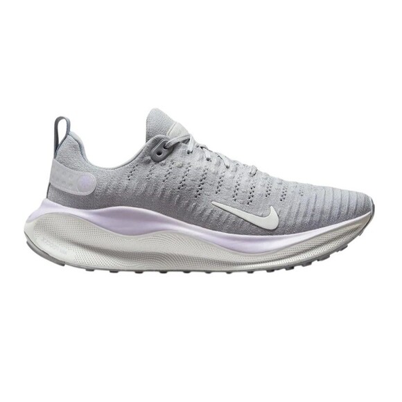 Nike ReactX Infinity Run 4 Size 8 Women Running Shoes Grey Violet FN0880-012 NEW - Picture 1 of 9